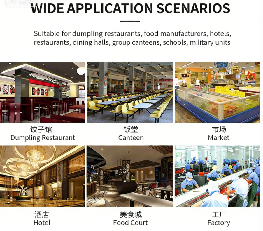 Industrial Automatic Dumpling and Samosa Maker | 80 Type High-Efficiency Machine