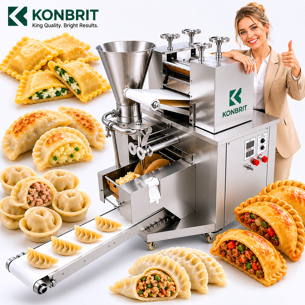 KONBRIT KBDM-150 High-Capacity Food Forming Machine | 1,000–12,000 pcs/h | For Factories & Central Kitchens