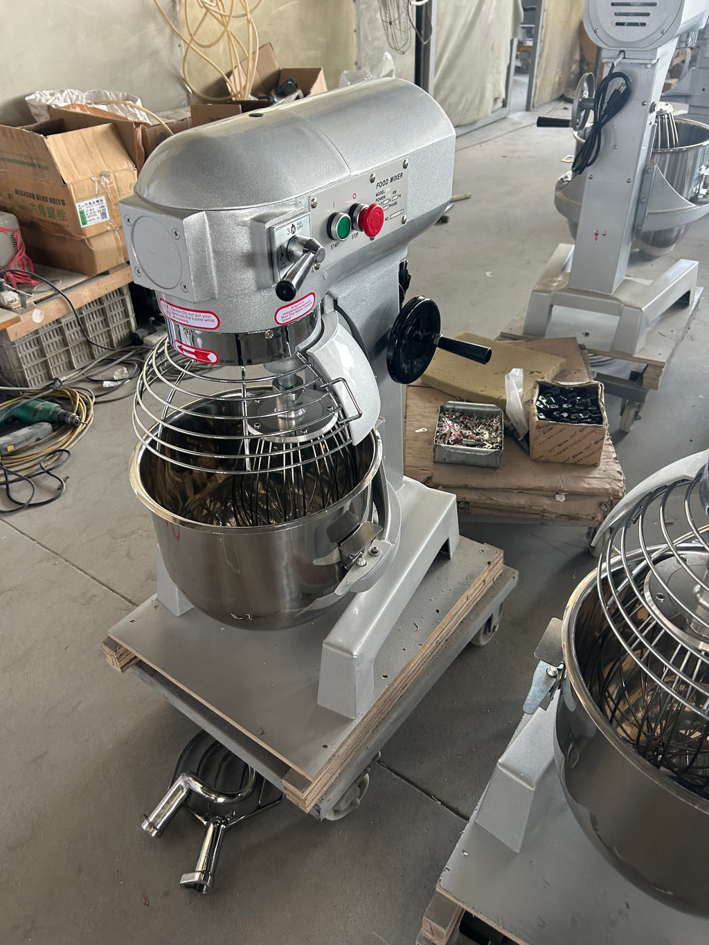 KONBRIT B-Series Heavy Duty Planetary Mixer (10L-80L) | 3-Speed Commercial Flour & Dough Mixer