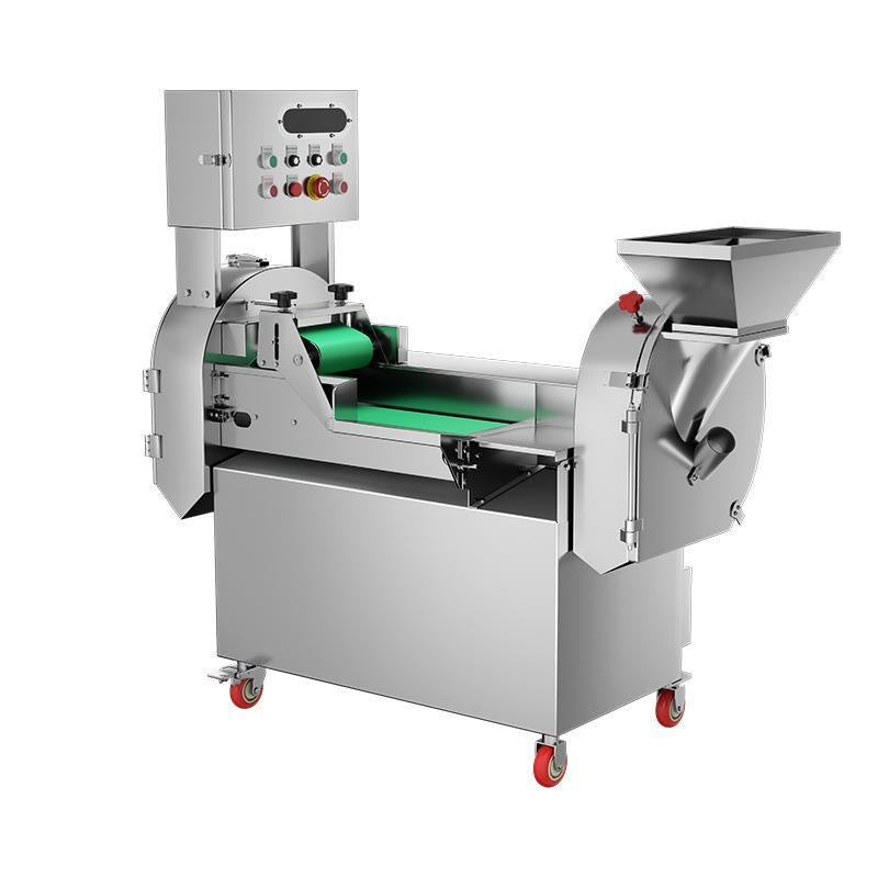 KONBRIT Model 850 Industrial CNC Double-Head Vegetable Cutter | Ultimate Precision - Industrial Food Machinery by KONBRIT - Image 1