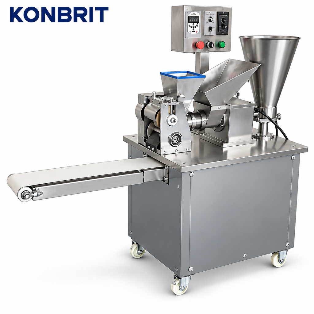 KONBRIT KBDM-120 MAX Automatic Dumpling & Food Forming Machine | 500-8,000 pcs/h