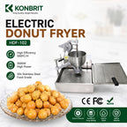 KONBRIT HDF-102 Manual Crank Donut Fryer Main Image