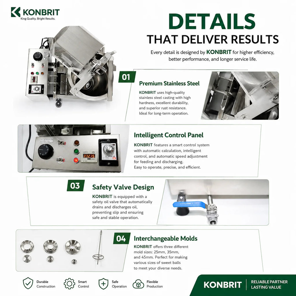 KONBRIT T-101 Detail Features