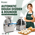 KONBRIT Automatic Continuous Dough Divider and Rounder Machine - High Capacity Commercial Dough Ball Maker