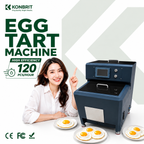 KONBRIT JDJ-A1 Fully Automatic Egg Frying Machine | Commercial Fried Egg Maker with 4.3" Touch Screen (120 pcs/h)