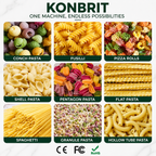KONBRIT Automatic Spiral Dough Rounding Machine for Bun, Bread & Tangyuan