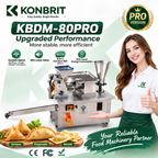 KONBRIT KBDM-80 PRO Dual-Frequency Food Forming Machine | For Restaurants & Growing Businesses
