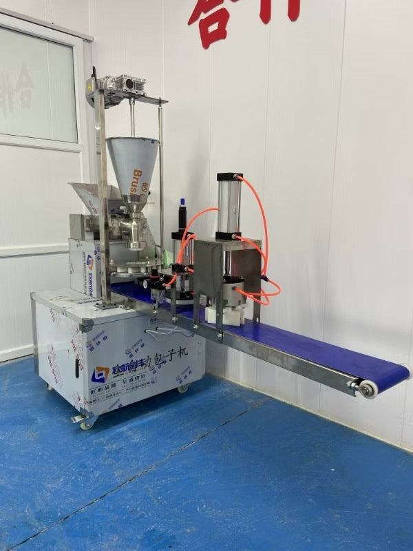 Automatic Fatayer and samosa machine real workshop view