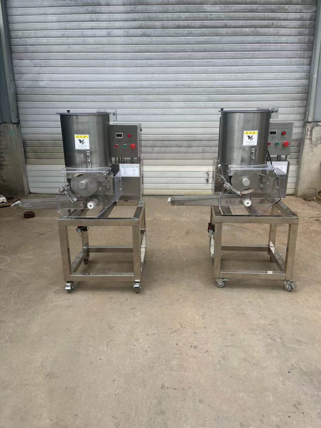 KONBRIT KBHB-100 patty forming machines workshop photo