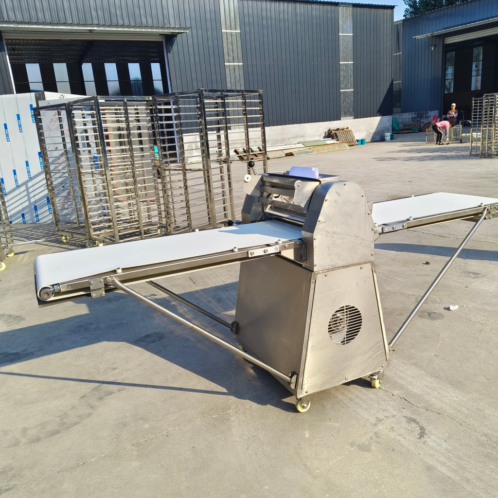 Commercial dough sheeter workshop view