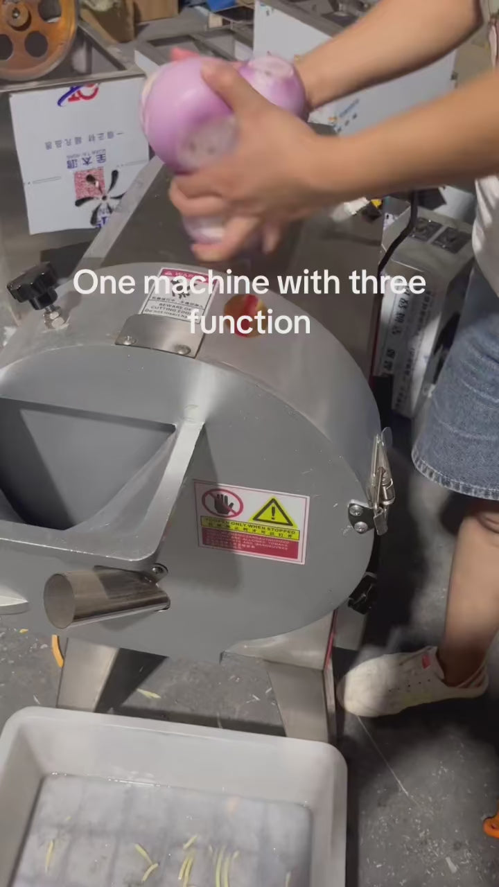 KONBRIT 180 Industrial Bulb Vegetable Cutter | Slicing, Shredding & Dicing
