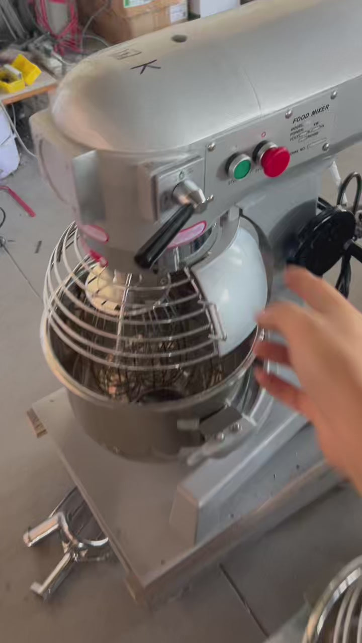 KONBRIT B-Series Heavy Duty Planetary Mixer (10L-80L) | 3-Speed Commercial Flour & Dough Mixer